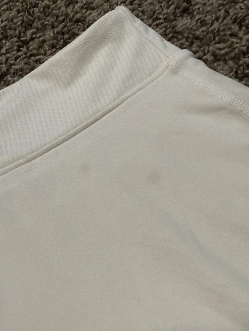 Nike White Women's Athletic Skort with Black Swoosh